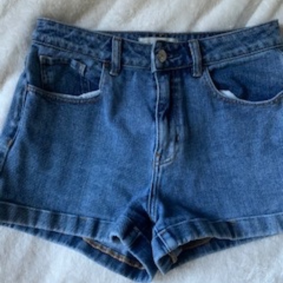 Denim Mom Shorts - Picture 2 of 2